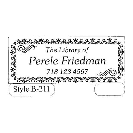 Rubber Stamp Self Ink #B211