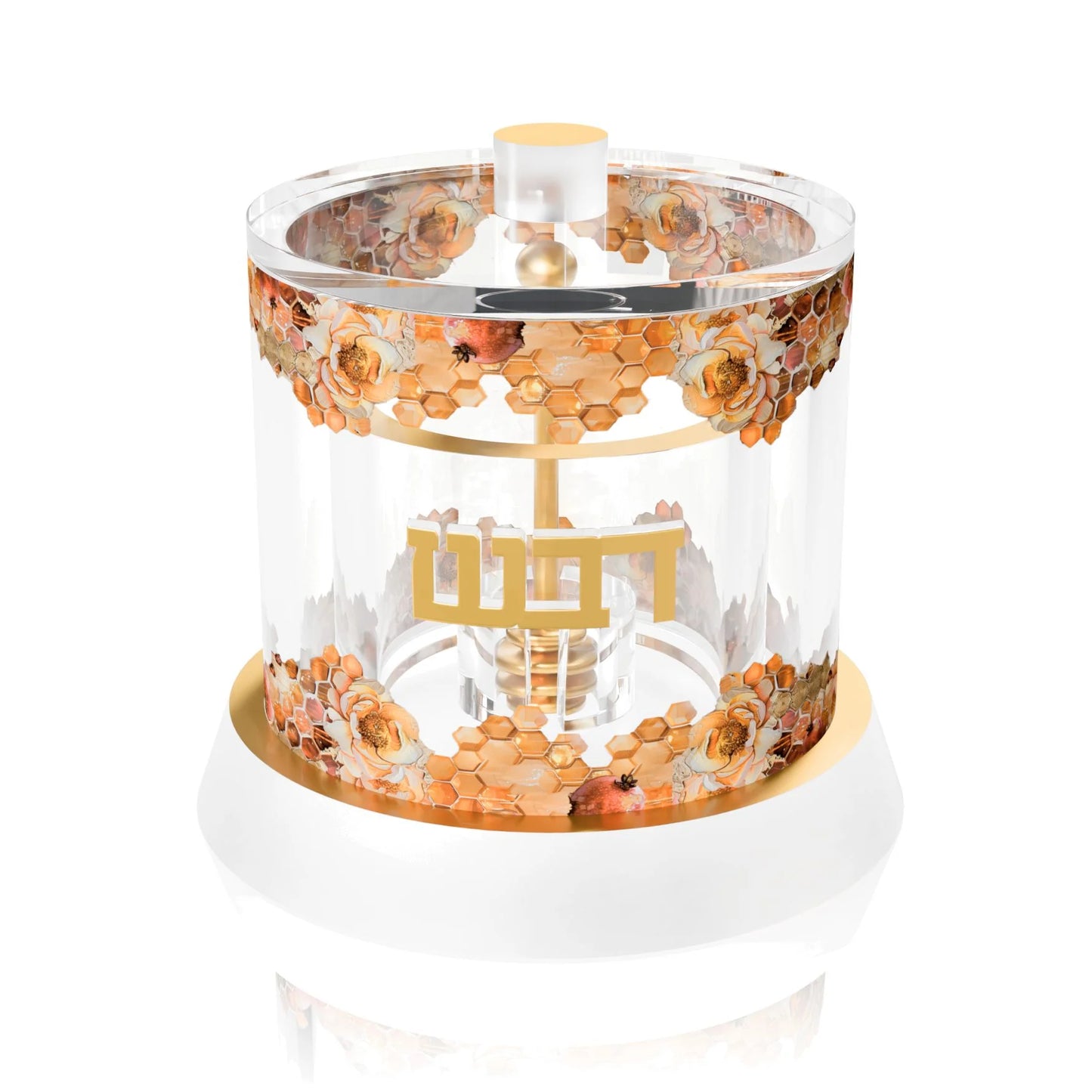 Lucite Honey Dish - Blush Nectar [FT]