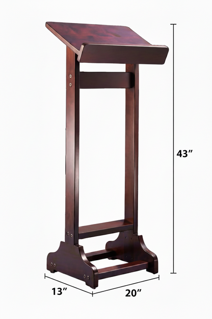 Pupitre en bois [43.5"]
