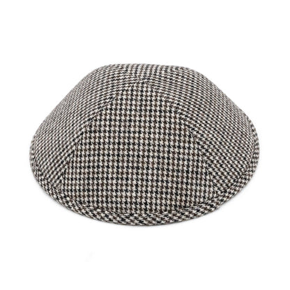 iKippah Black / Brown Houndstooth - Mommy Dictionary