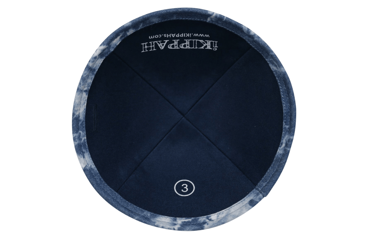 iKippah Tie Dye Denim