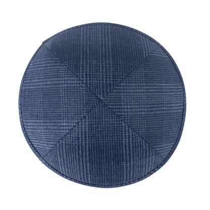 iKippah Blue On Blue Plaid