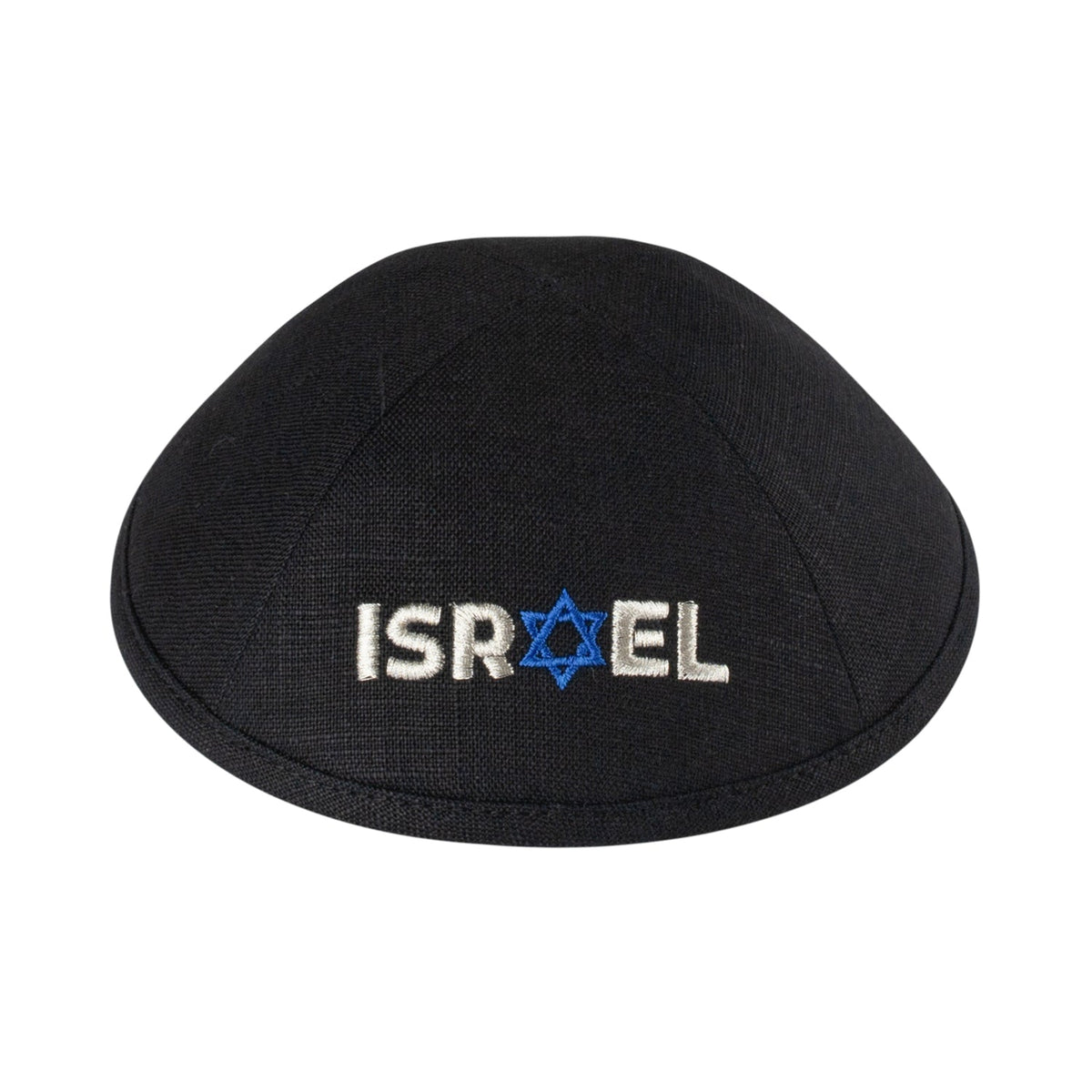 iKippah Israel Strong - Black Linen