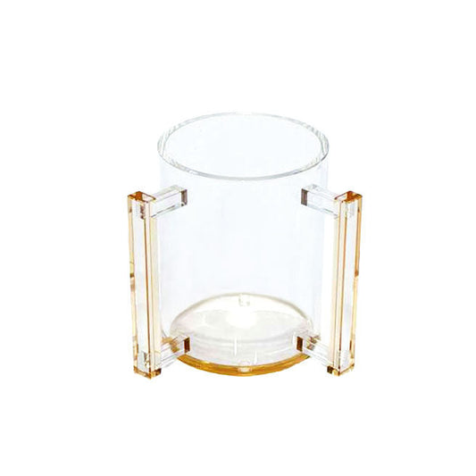 Lucite Wash Cup Dye Colored - Gold [BT] #15