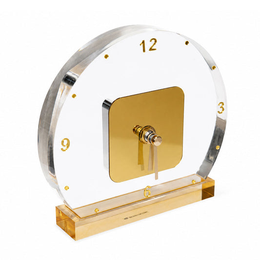 Lucite Desk Clock [BT]