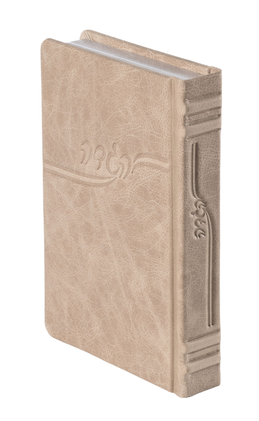 הגדה של פסח עם יודיש מאירות Antique Premium Taupe [52]
