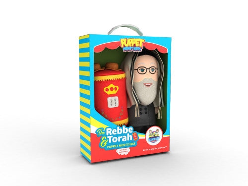 The Rebbe & Torah Puppet Set