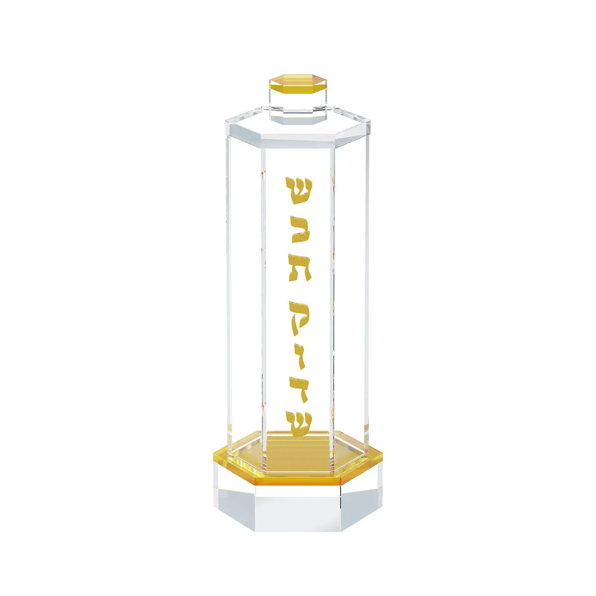 Lucite Match Holder - Gold [FT]