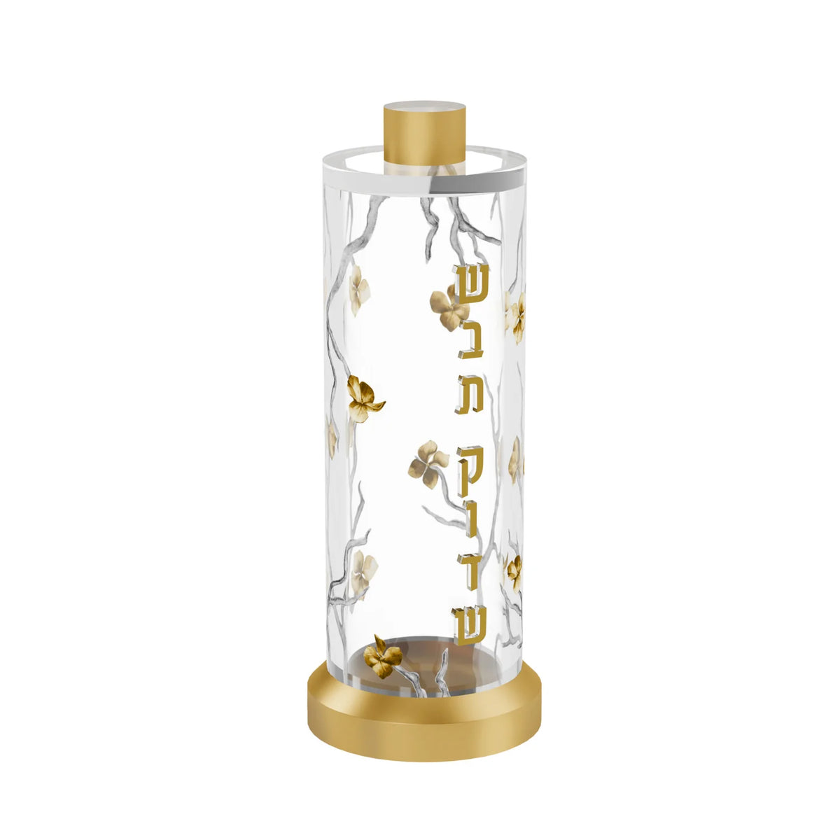 Lucite Match Holder - Golden Branch [FT]