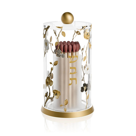 Porte-allumettes en Lucite - Jardin Orné [FT]