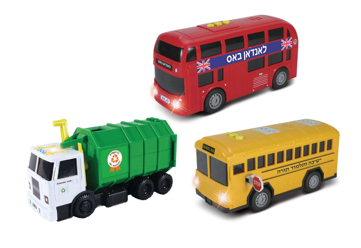 City Vehicles 3Pk