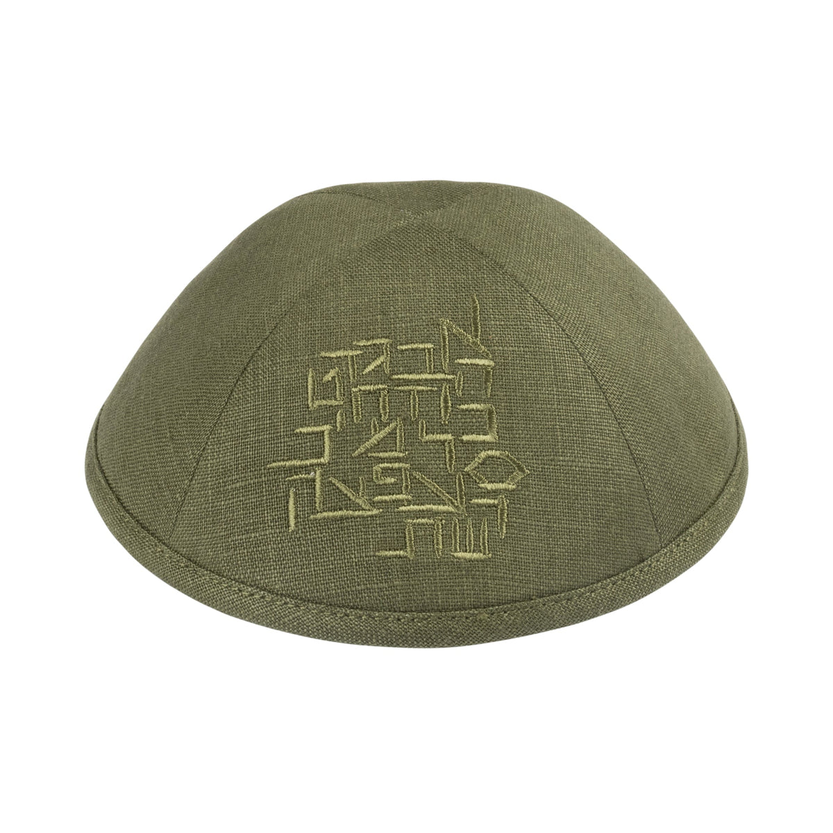 iKippah Stacked Aleph Bais
