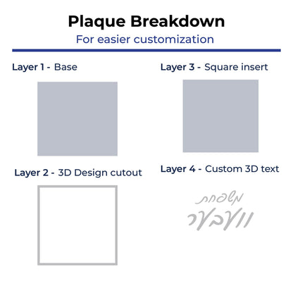 Classic Square Plaque