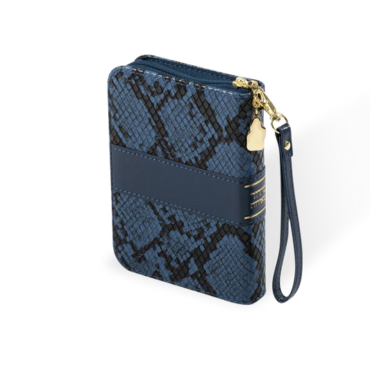 סידור מאירות ספרד W/Python Zipper - Blue