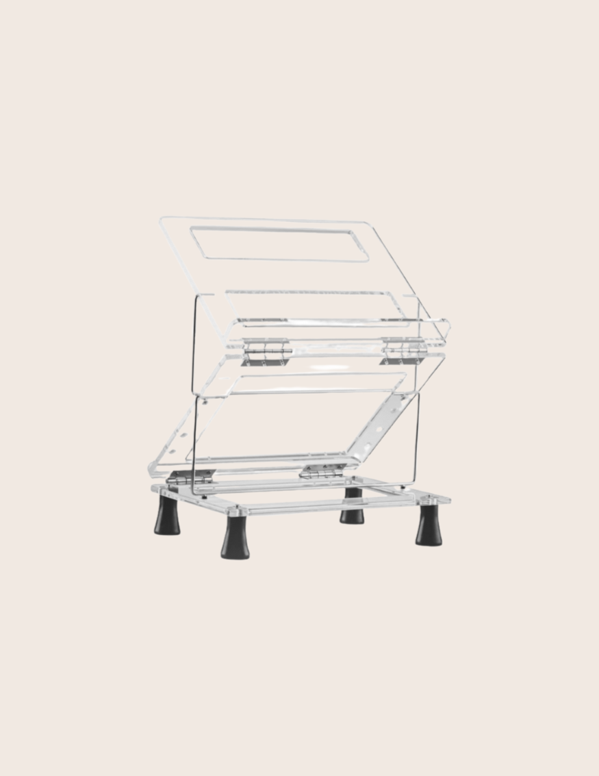 Sidddur stand Lucite