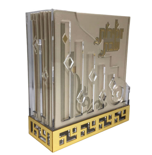 Lucite Zemiros Set 6pk H/C - Gold [Lines]