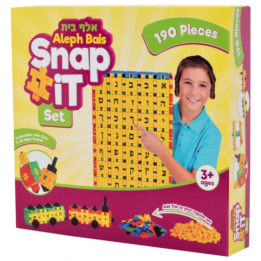 אלף בית Snap It 190 Pc.