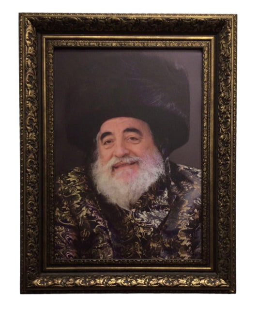 אדמו"ר מהר"י מויזניץ שליט"א17x21 [Brown]