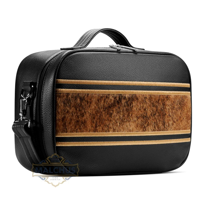 Leather/Fur Talis Tote Travel Bag #5017 [MT]