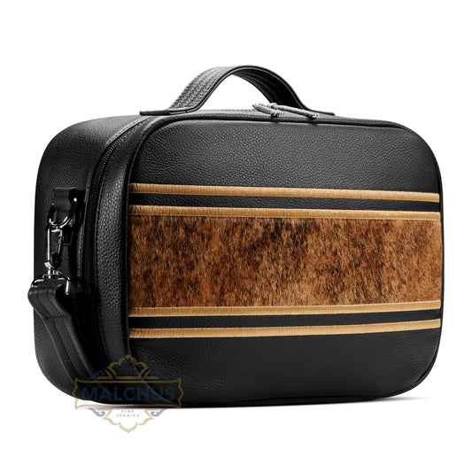 Leather/Fur Talis Tote Travel Bag #5017 [MT]