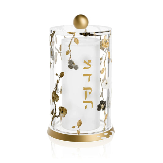 Boîte à Tsedaka en Lucite - Jardin Orné [FT]