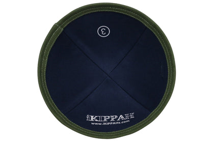 iKippah Olive Green Linen