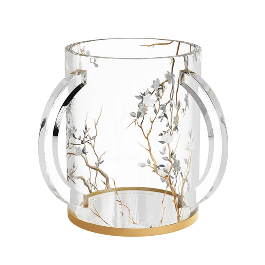 Gobelet de lavage en Lucite - Motifs Botaniques #21 [FT]