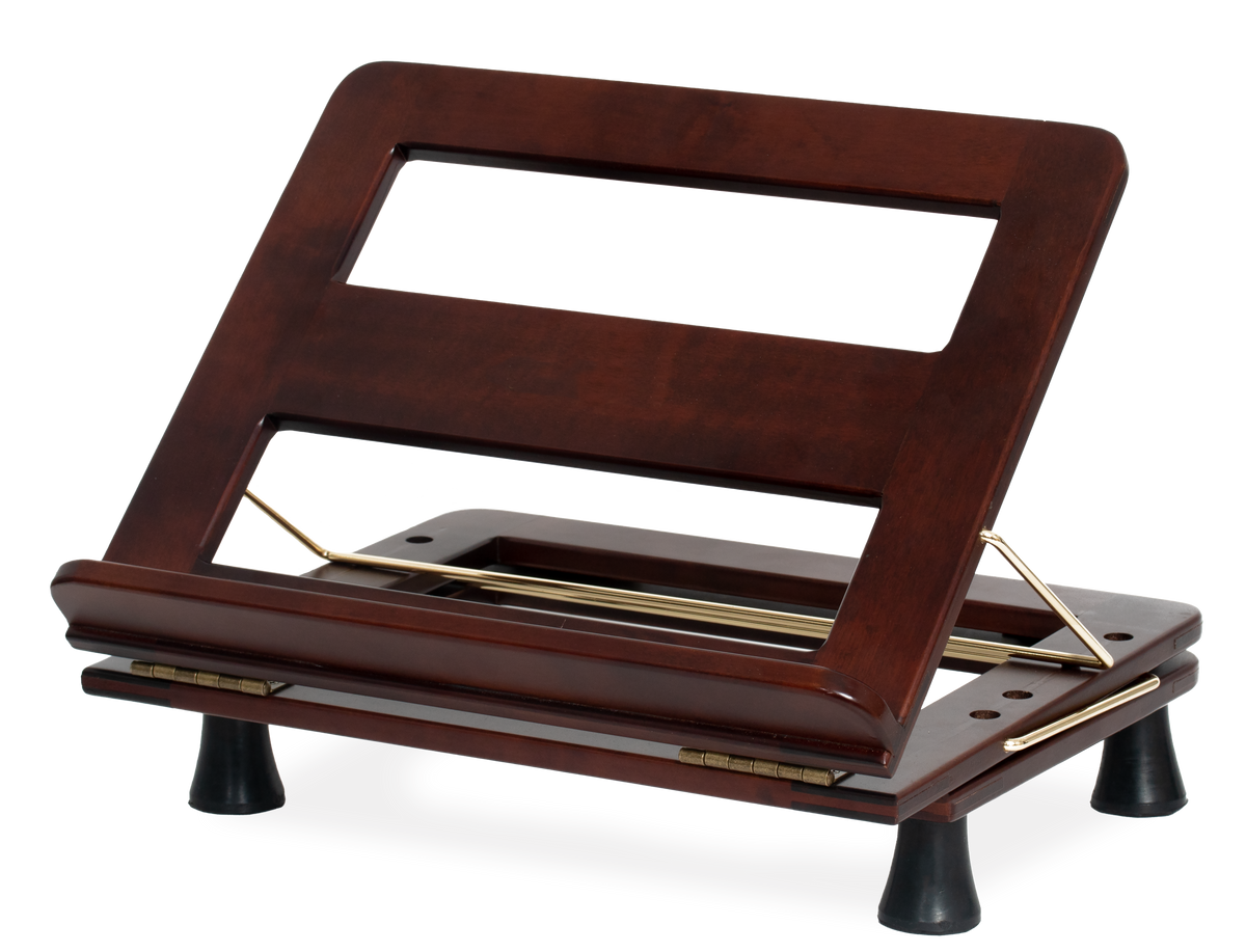 Tabletop shtender wood