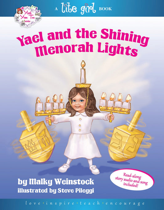 Yael and the Shining Menorah Lights