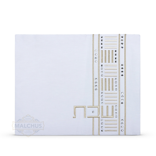 Couvre-Pain de Shabbat - Lin #692 - Grand [MCT]
