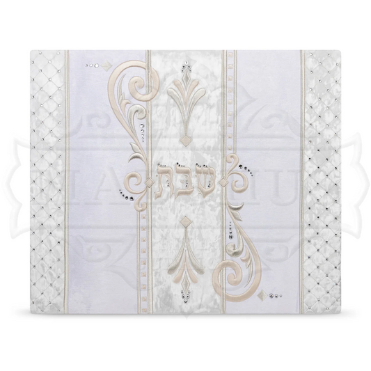Challah Cover #730 Velvet/White - Large [MCT]