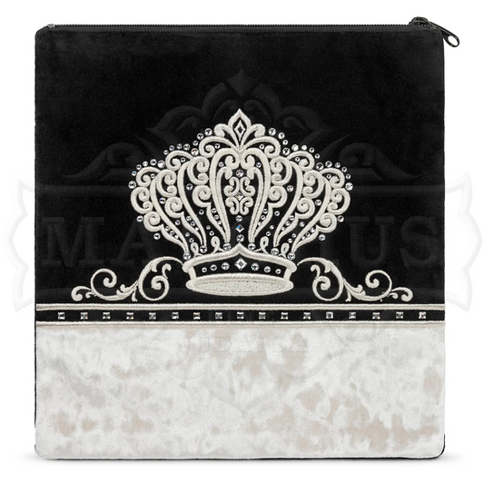 Large Talis Bag #591 [MCT] {White Velvet}