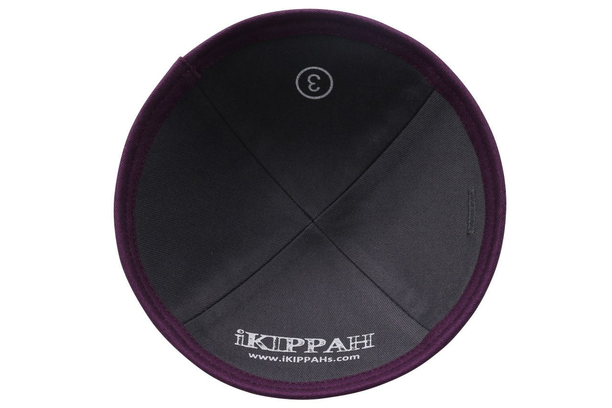 iKippah Eggplant Cotton