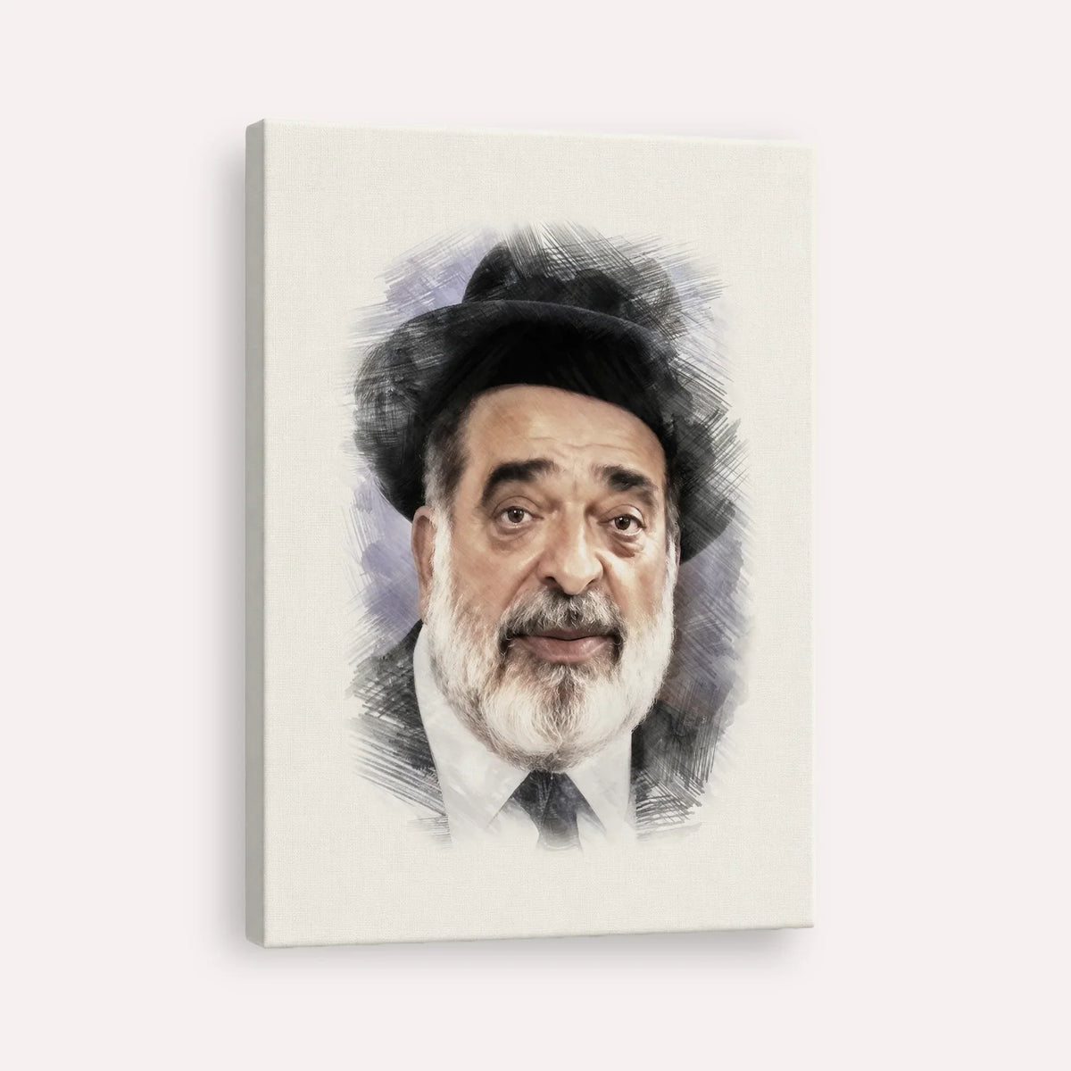 Chacham Ben Tzion Abba Shaul – Canvas Vertical | Jewish Wall Art, Gedolim Pictures
