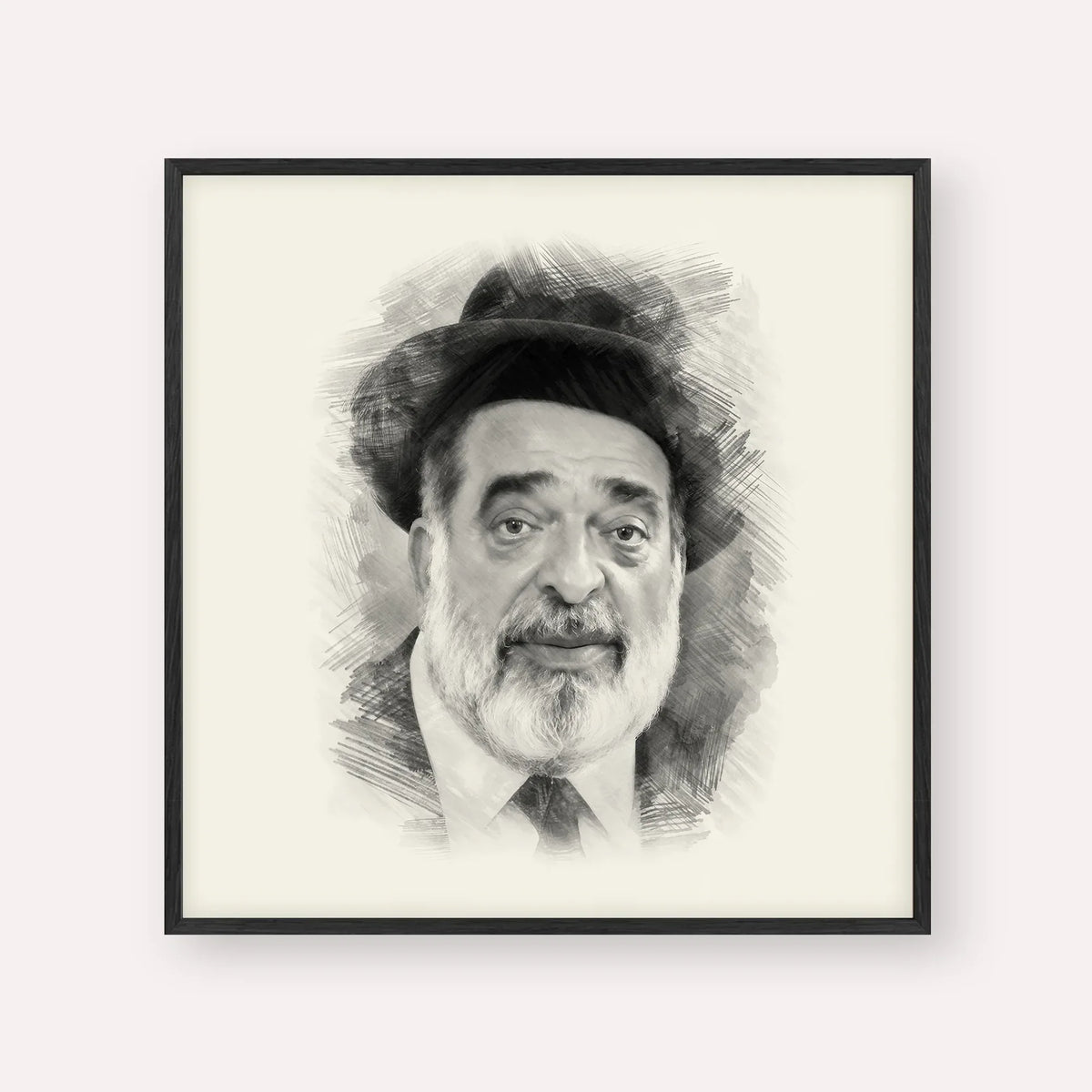 Chacham Ben Tzion Abba Shaul – Black & White