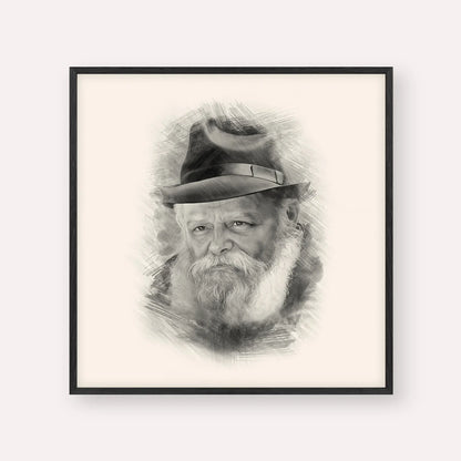 Lubavitcher Rebbe (2) – Black & White