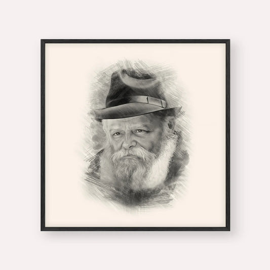 Lubavitcher Rebbe (2) – Black & White