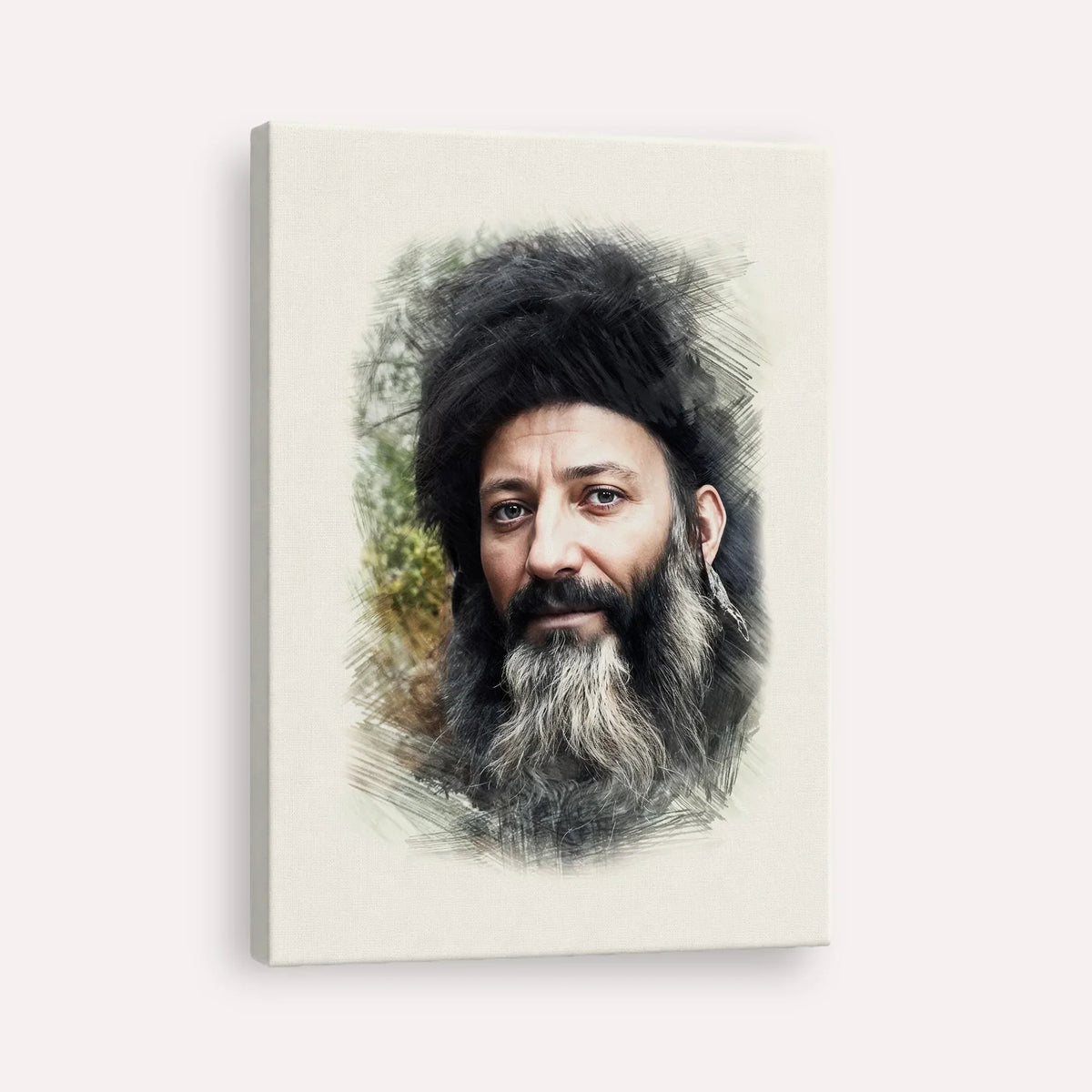 Rabbi Abraham Isaac Kook – Canvas Vertical | Jewish Wall Art, Gedolim Pictures
