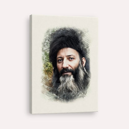 Rabbi Abraham Isaac Kook – Canvas Vertical | Jewish Wall Art, Gedolim Pictures