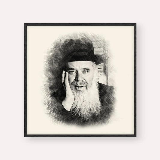 Rabbi Chaim Leib Shmuelevitz – Black & White