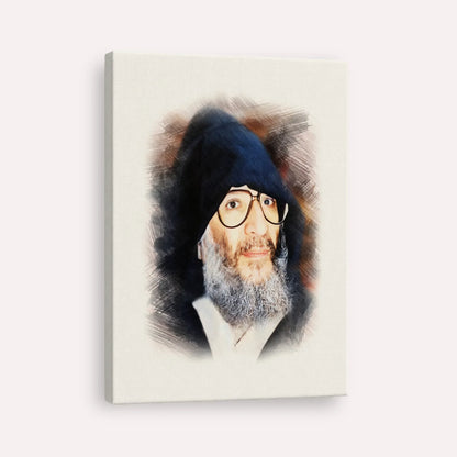 Rabbi Elazar Abuhatzeira (Baba Elazar) – Canvas Vertical | Jewish Wall Art, Gedolim Pictures