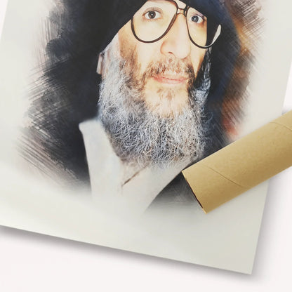 Rabbi Elazar Abuhatzeira (Baba Elazar) – Fine Art Print | Jewish Wall Art, Gedolim Pictures