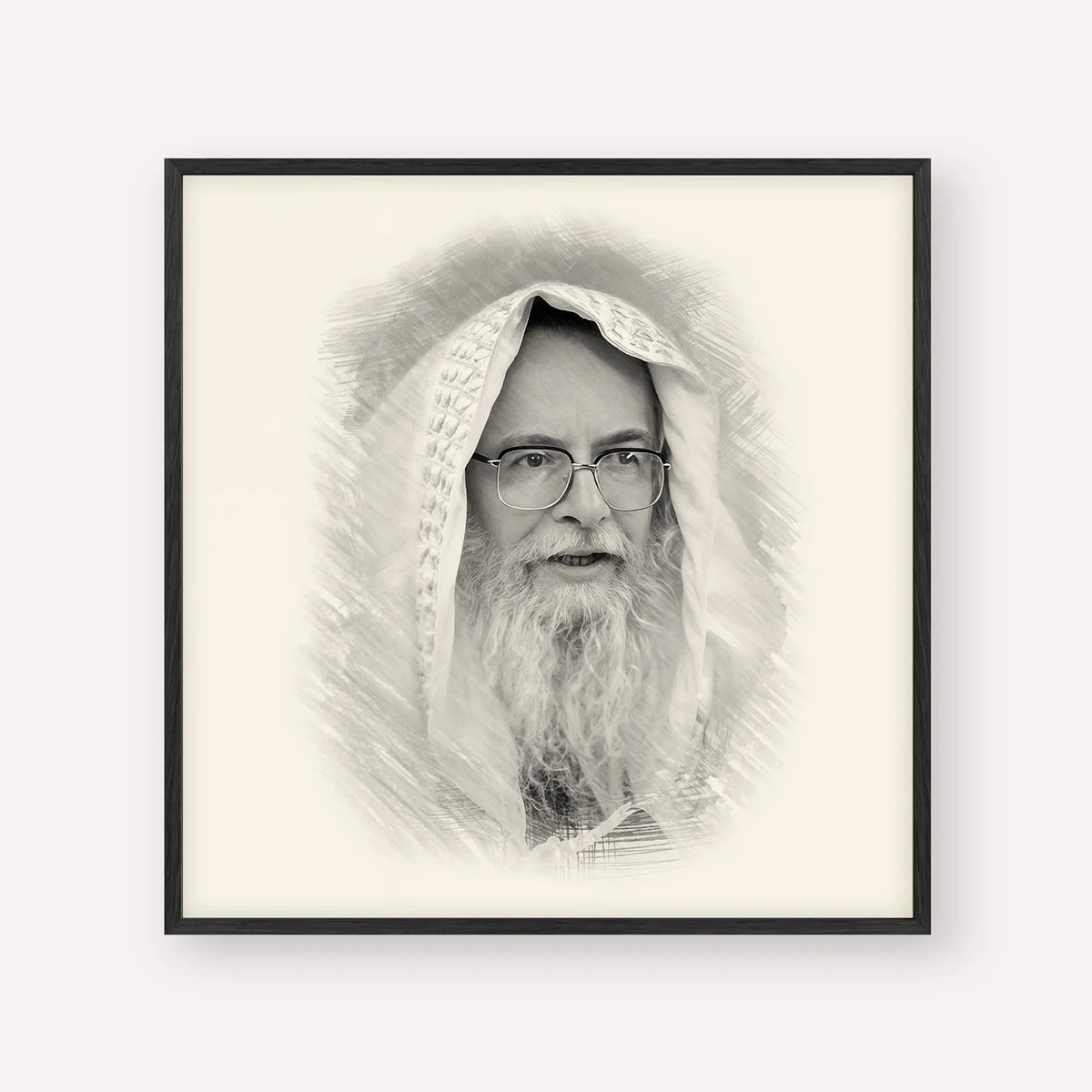 Rabbi Eliezer Shlomo Schick (Mohorosh) – Black & White