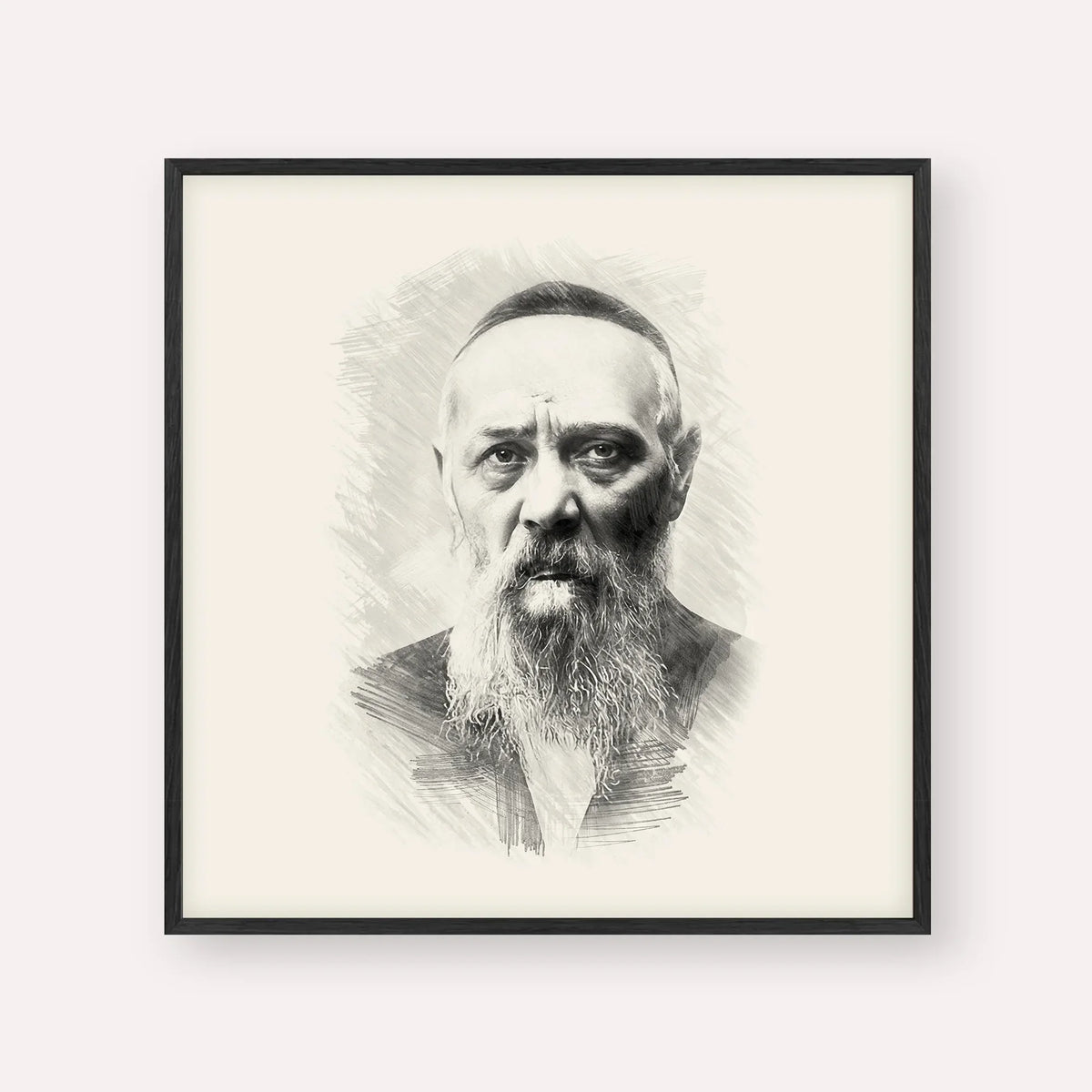 Rabbi Levi Yitzchak Schneerson – Black & White