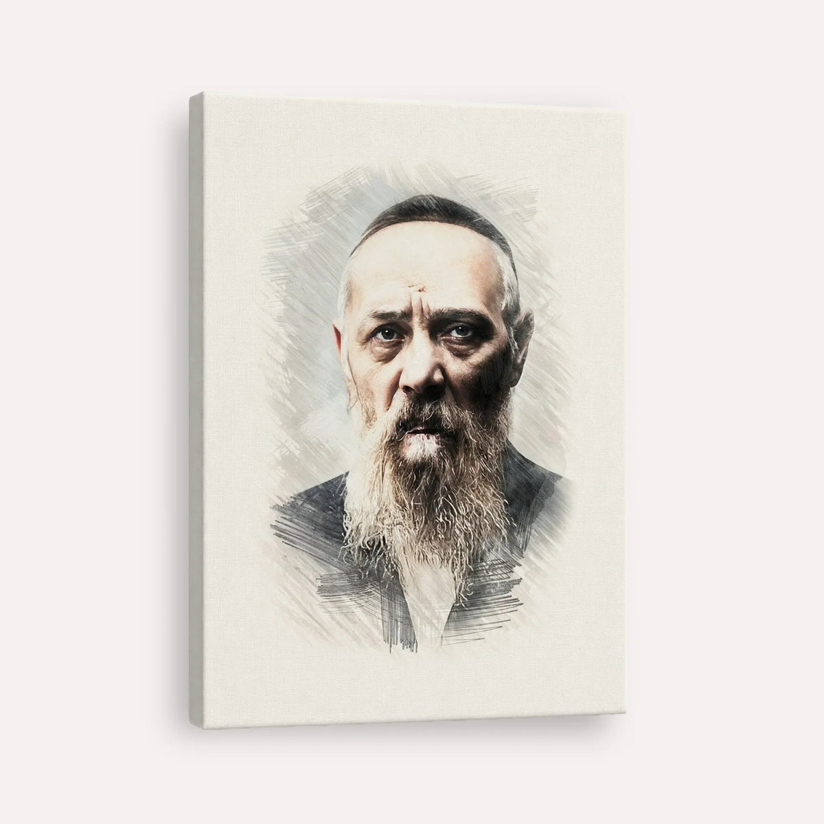 Rabbi Levi Yitzchak Schneerson – Canvas Vertical | Jewish Wall Art, Gedolim Pictures