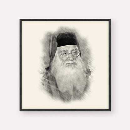 Rabbi Meir Abuhatzeira (Baba Meir) – Black & White