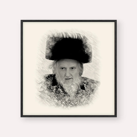 Rabbi Moshe Sternbuch – Black & White