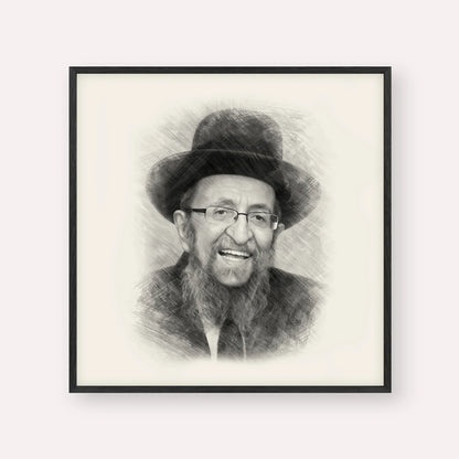 Rabbi Shmuel Kamenetsky – Black & White