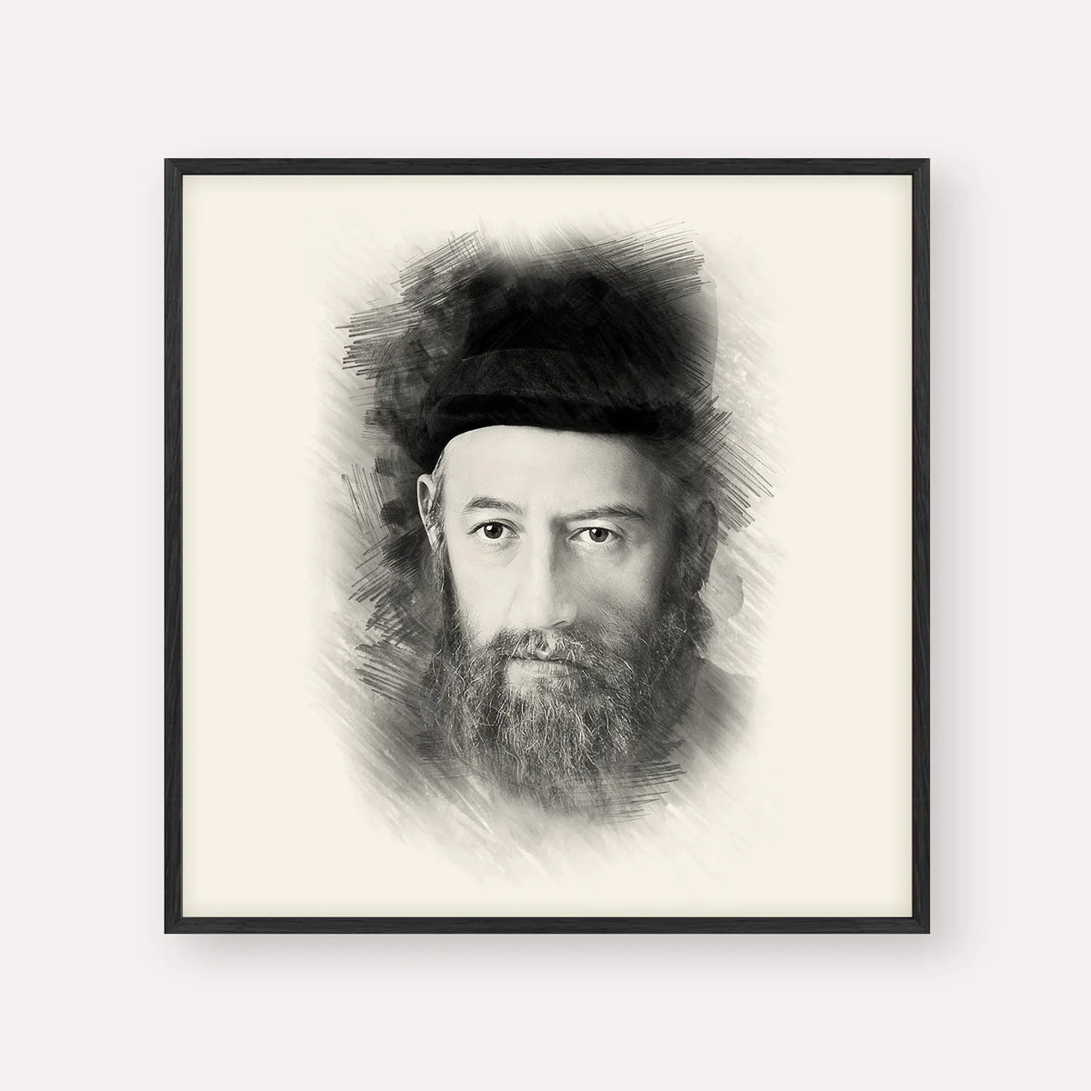 Rabbi Sholom Dovber Schneersohn – Black & White