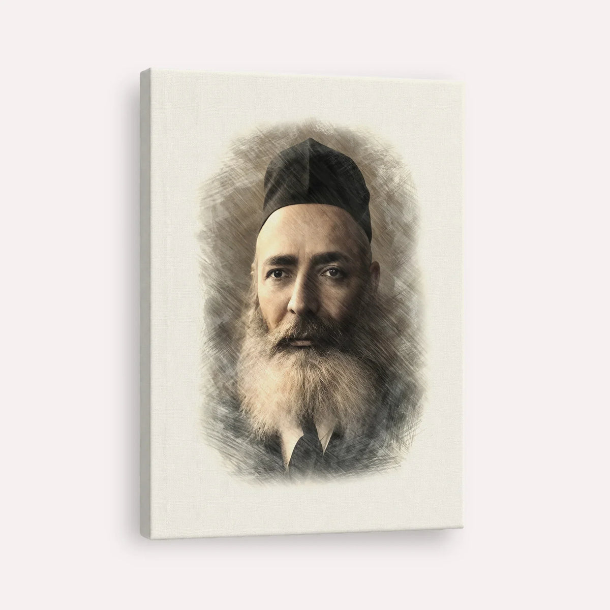 Rabbi Yeruchom Levovitz – Canvas Vertical | Jewish Wall Art, Gedolim Pictures
